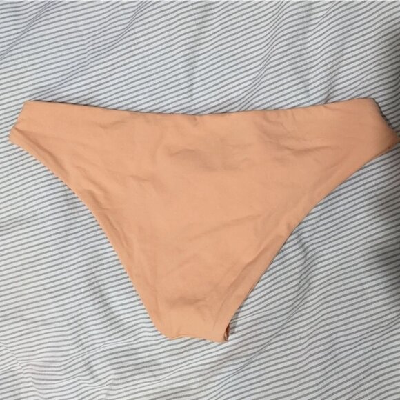 New L*Space | Sandy Bikini Bottom in Tangy Coral - Picture 3 of 11